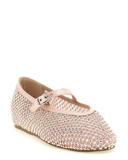 Le Silla Pink Polyamide Ballet Flats