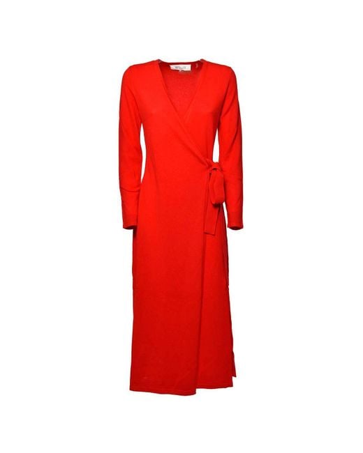 open lace back dress DIANE VON FURSTENBERG 2000S LADYBUG WRAP DRESS – PEZZI DI PERLA