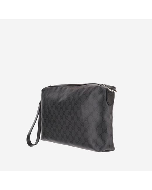 Gucci Black Shoulder Bag Essence Classic Cotton