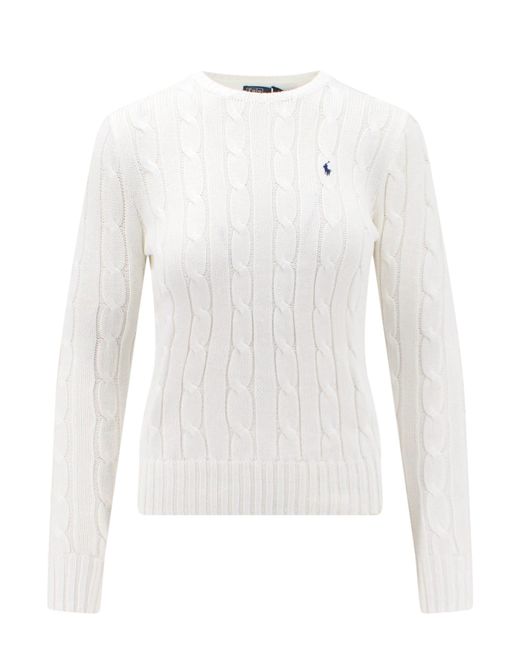 Polo Ralph Lauren Sweater in White | Lyst