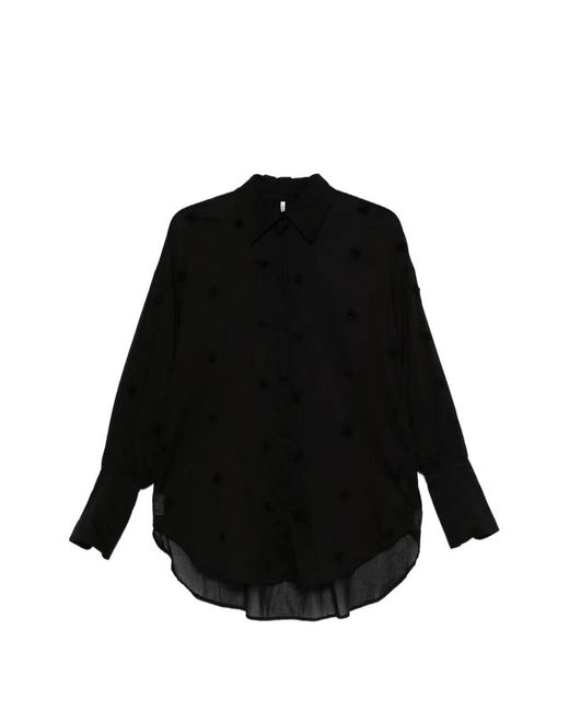 Liviana Conti Black Camicia Angel Shirt