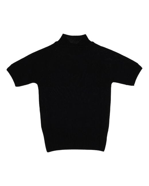Vivienne Westwood Black Top Virgin Wool Tops