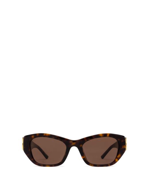 Balenciaga Multicolor Rectangular Frame Sunglasses