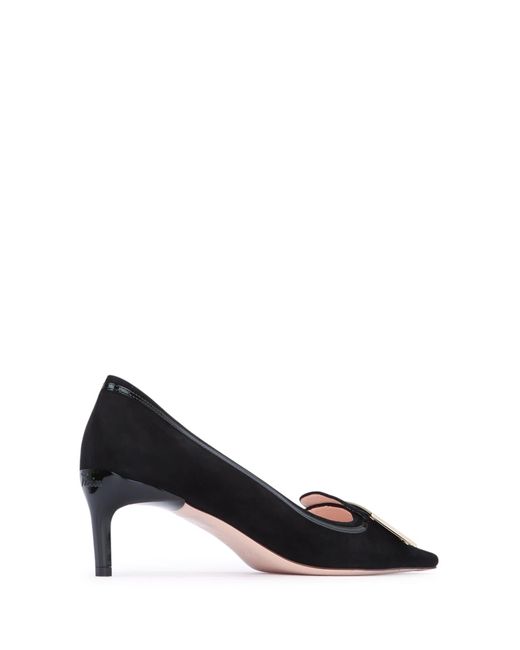 Roger Vivier Black Viv Canarette Decollete 55