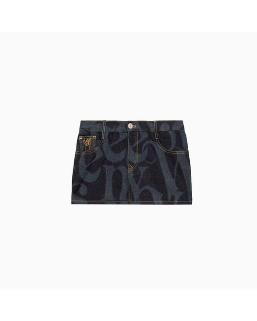 Vivienne Westwood Blue Foam Denim Skirt