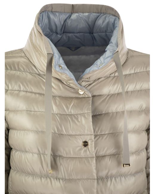 Herno Natural Reversible Nylon Down Jacket