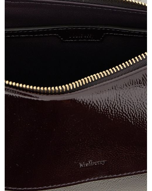 Mulberry Black Clovelly Shoulder Bag