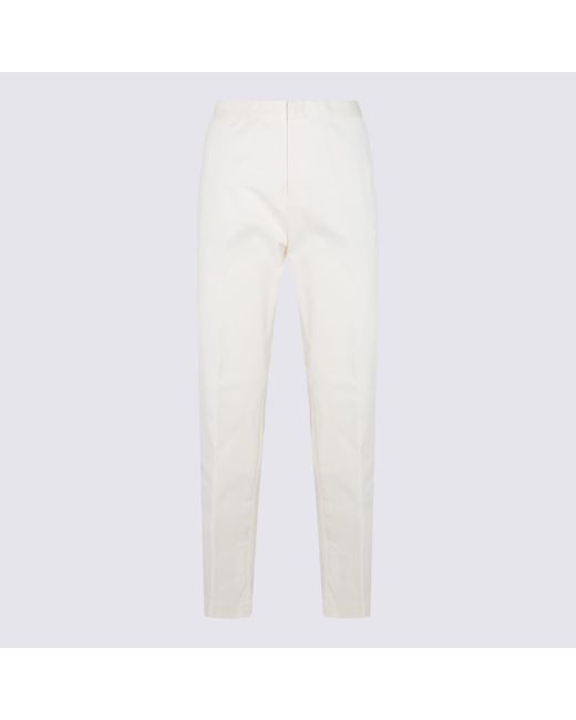 Fabiana Filippi White Cotton Pants