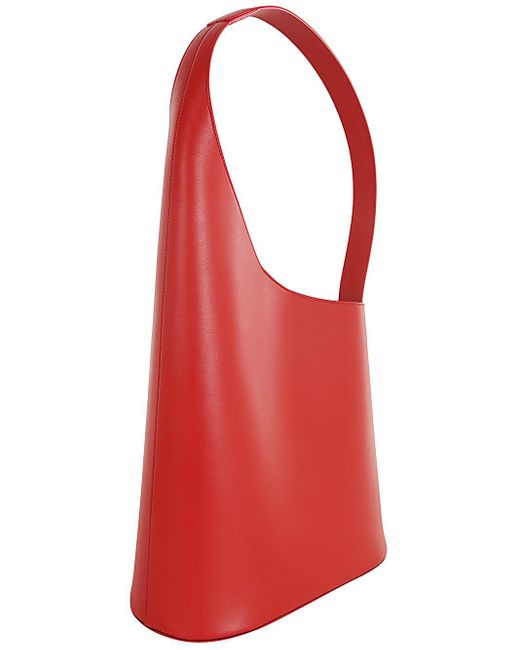 Aesther Ekme Red Demi Lune Tote Bag