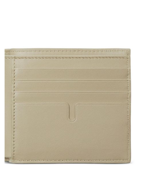 Burberry Natural Logo Plaque Bifold Wallet for men