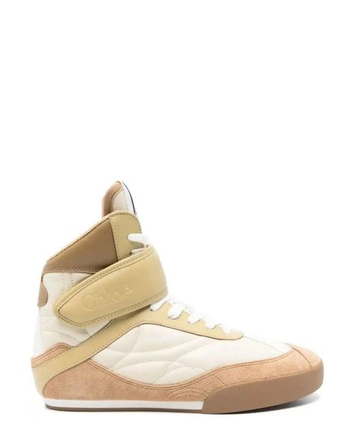 Chloé Natural Kick Sneaker