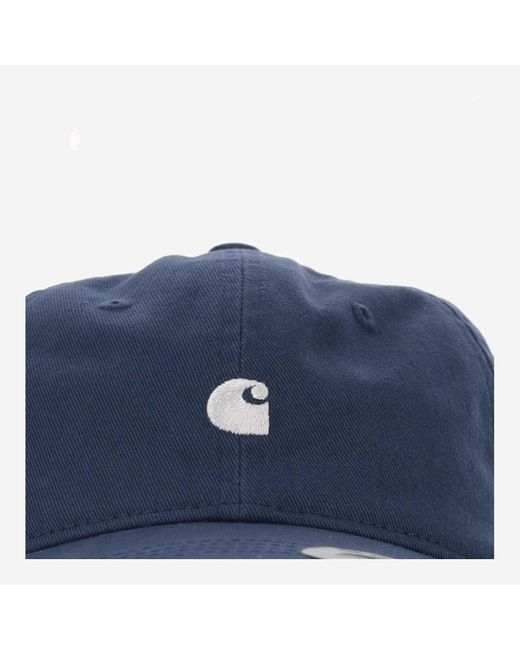 Carhartt Blue Canvas Hat With Logo for men