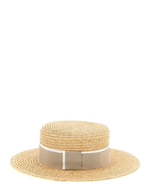 Maison Michel Natural 'Kiki' Hat
