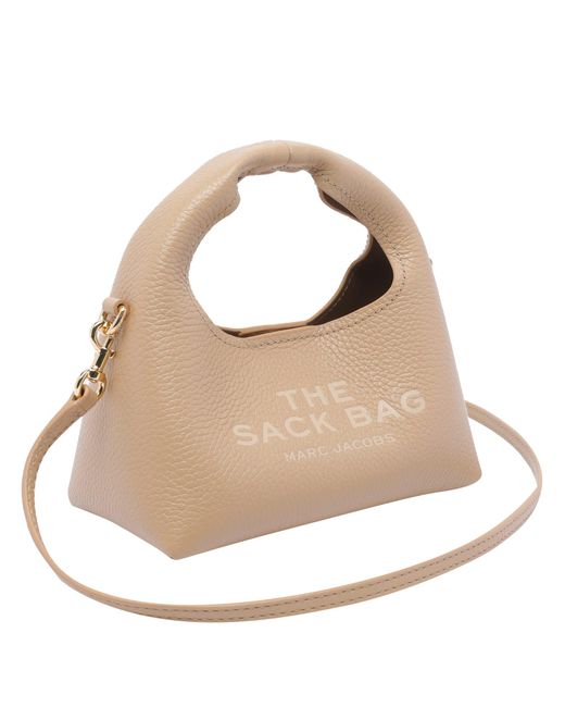 Sack Micro Marc Jacobs The Micro Crossbody Sack Bag in White | Lyst UK