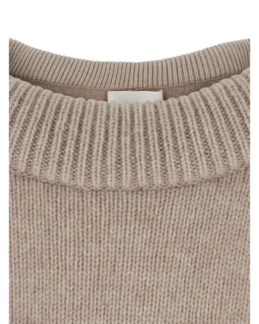 Lisa Yang Natural Sweater Doria Cashmere Tops