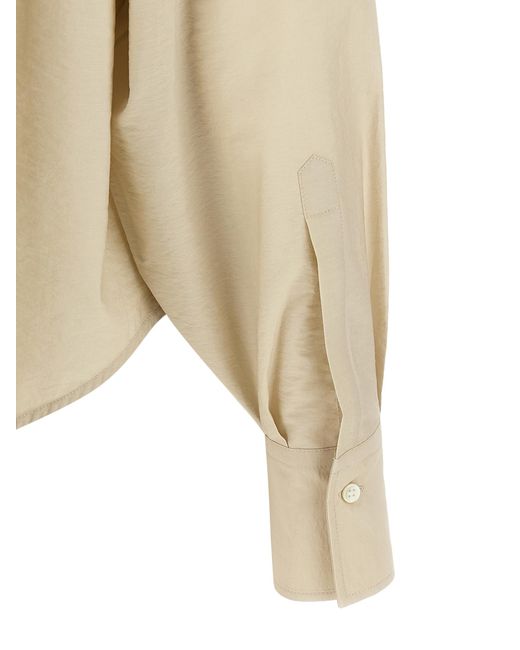Brunello Cucinelli Natural Cotton Blouse