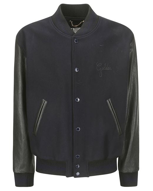 Golden Goose Deluxe Brand Black Ms Bomber Compact for men