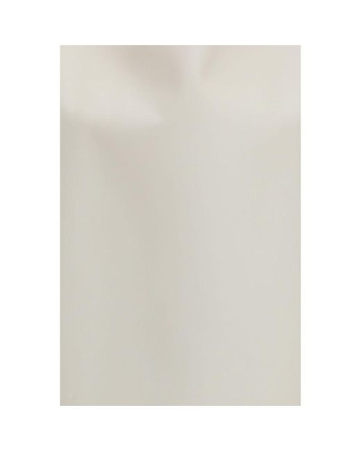 Balenciaga White Beige Wool Oves Aries Casual Dress