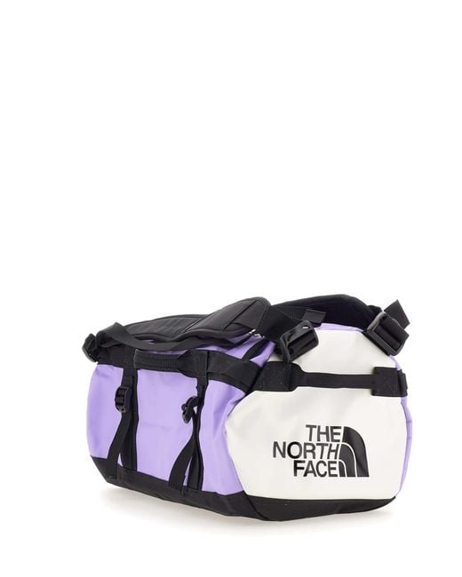 The North Face Purple Base Camp Duffel Travel Bag for men