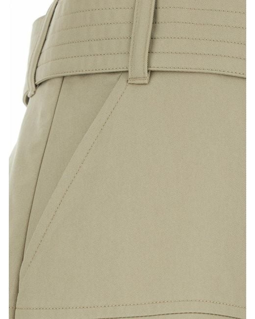 Burberry Natural Skirt Heather Cotton