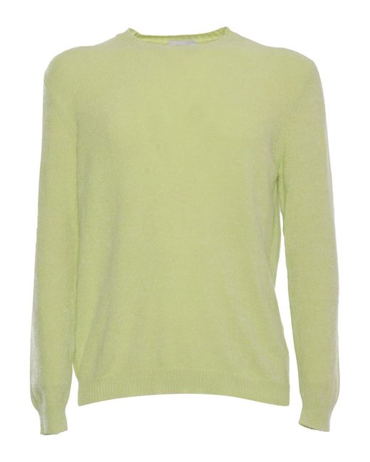 SETTEFILI CASHMERE Green Sweater for men