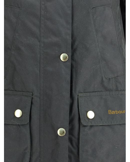 Barbour Gray Modern Beadnell Wax Cotton Jacket