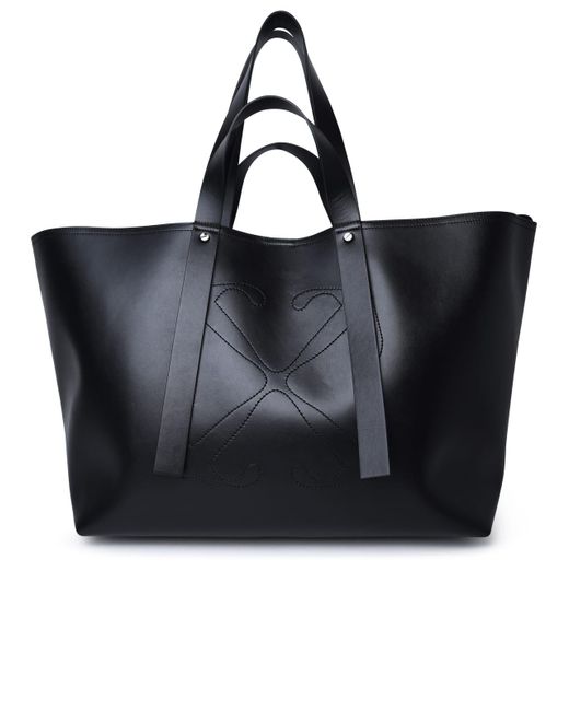 Off-White c/o Virgil Abloh Black Leather Bag