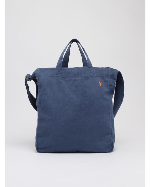 Polo Ralph Lauren Blue Tote Large Canvas Tote for men