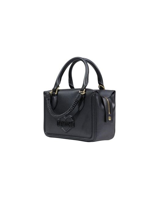 Love Moschino Black Polyethylene Handbag