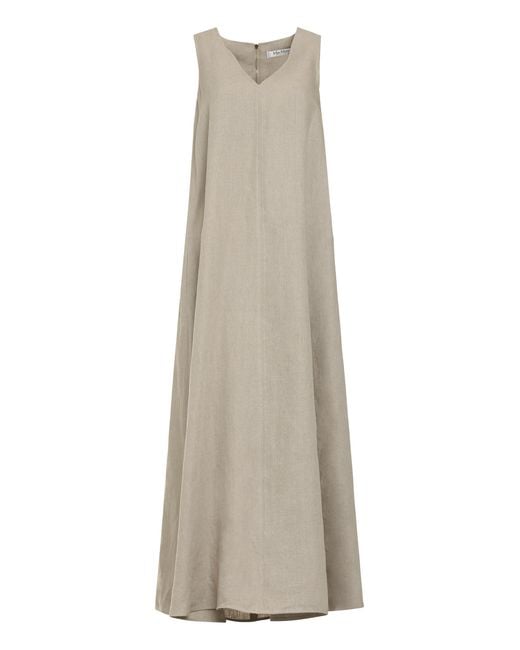 Max Mara Natural Linen Dress Simeone