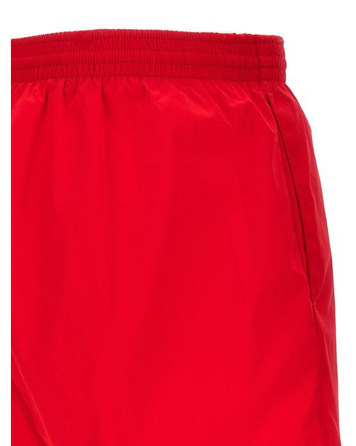 DSquared² Red Midi Boxer Shorts for men