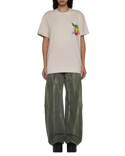 J.W. Anderson White Jw Anderson T-Shirts And Polos