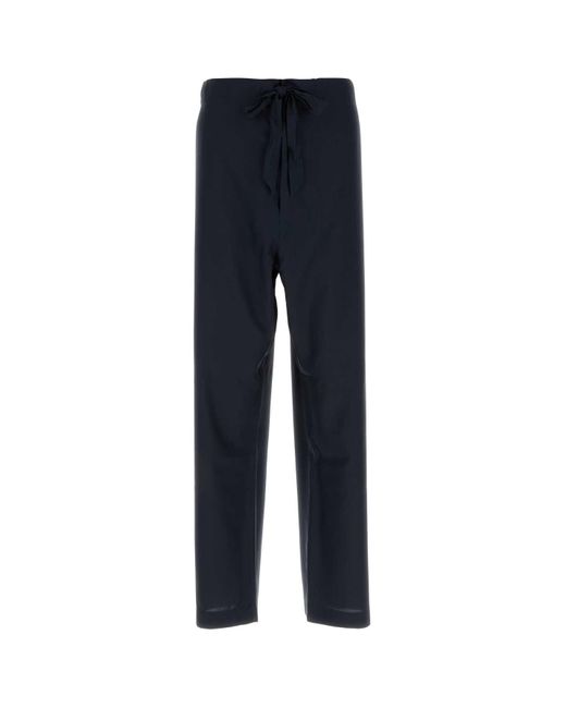 Maison Margiela Silk Pyjamas Pant in Blue for Men | Lyst UK