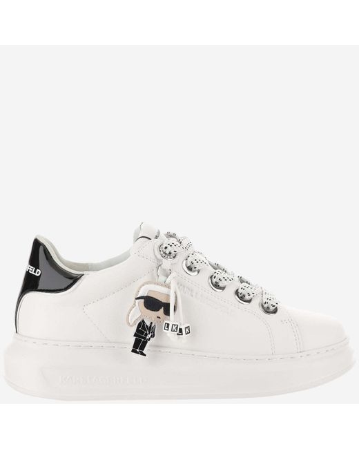 Karl Lagerfeld White K/ikonik Nft Kapri Sneakers