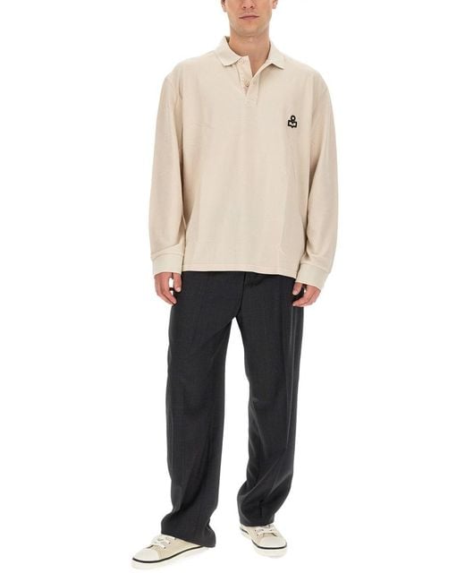 Isabel Marant Black Nahili Pants Virgin Wool Trousers for men