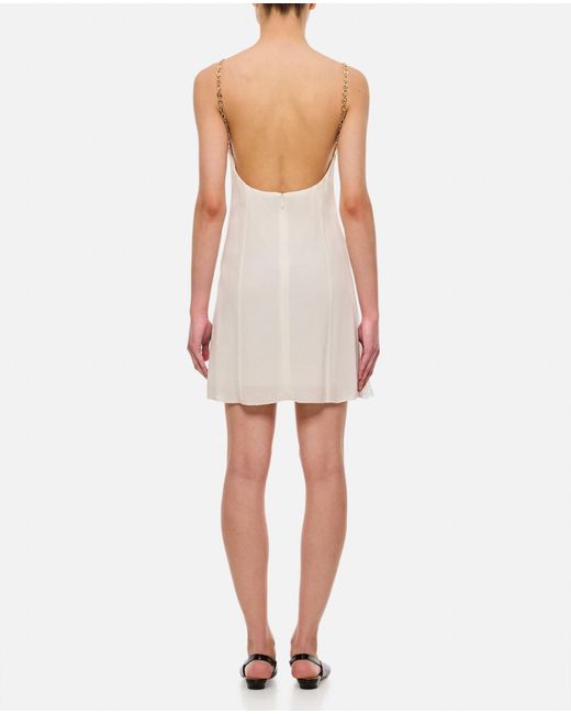 Rabanne White Short Dress