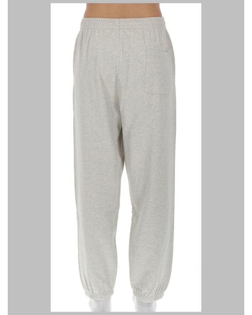 Drole de Monsieur Gray Trousers Cotton Fleece for men