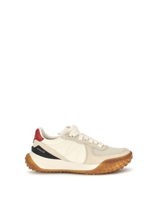 Moncler Natural Sneakers City Trek Upper: Polyamide Trainers