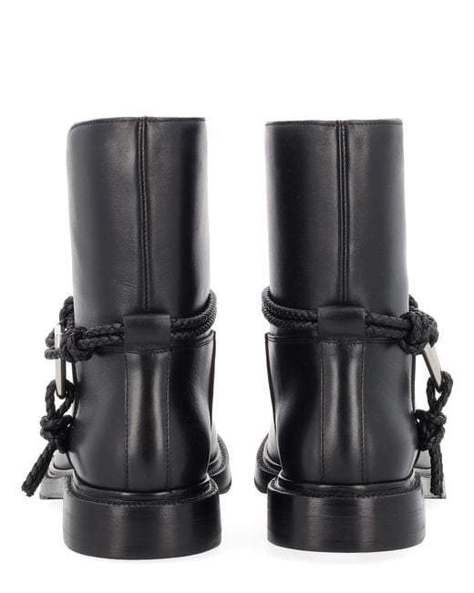 Bottega Veneta Black Boots James Calf Leather