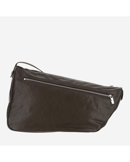 Burberry Brown Large Shield Shoulder Bag Lamb Leather (Ovis Aries) for men
