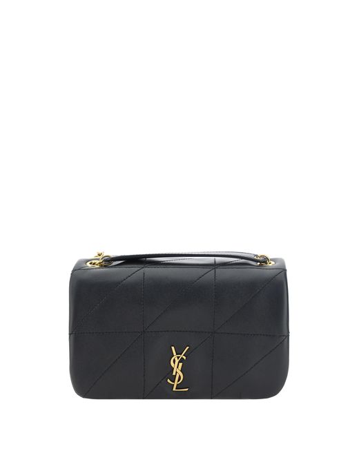 Saint Laurent Gray Jamie Shoulder Bag Lambskin