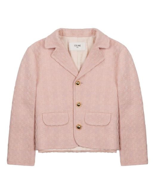 Céline Pink Wool Jacket