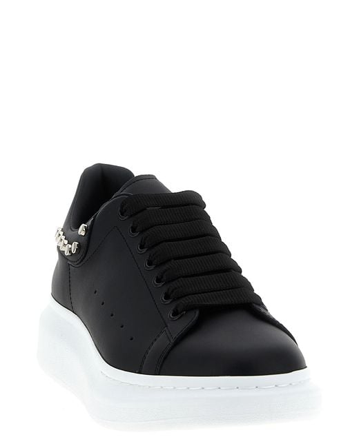 McQueen Black Trainers for men