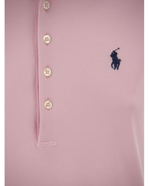 Polo Ralph Lauren Pink Julie Cotton Polo Shirt