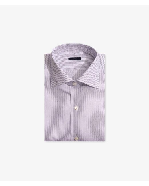 Larusmiani Purple Degas Shirt Shirt for men