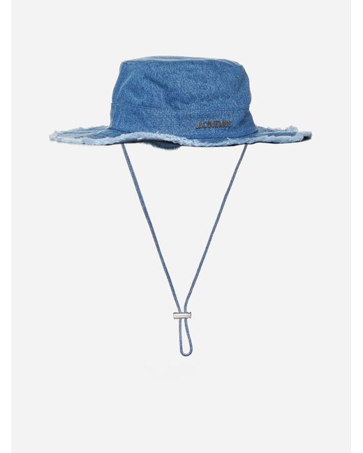 Jacquemus Blue Le Bob Artichaut Denim Hat
