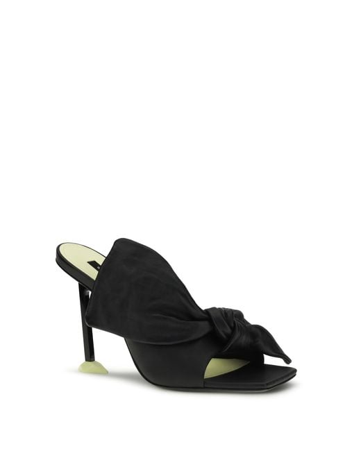 Givenchy Black Boudoir Heeled Mules Lamb Ovis Aries Sandal
