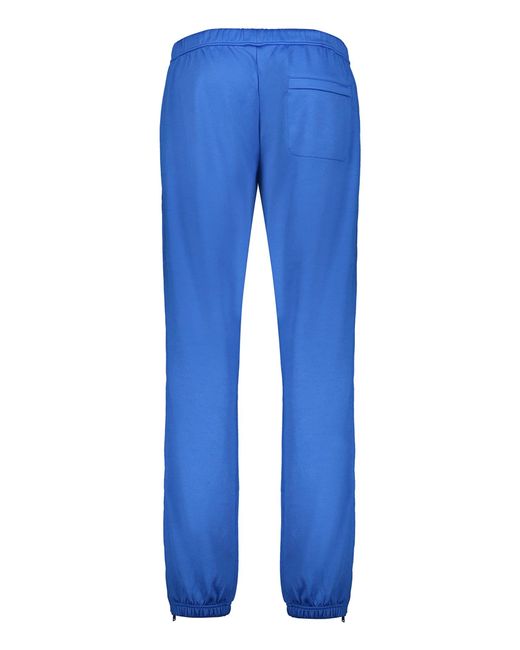Heron Preston Blue Logoed Side Stripes Track-Pants for men
