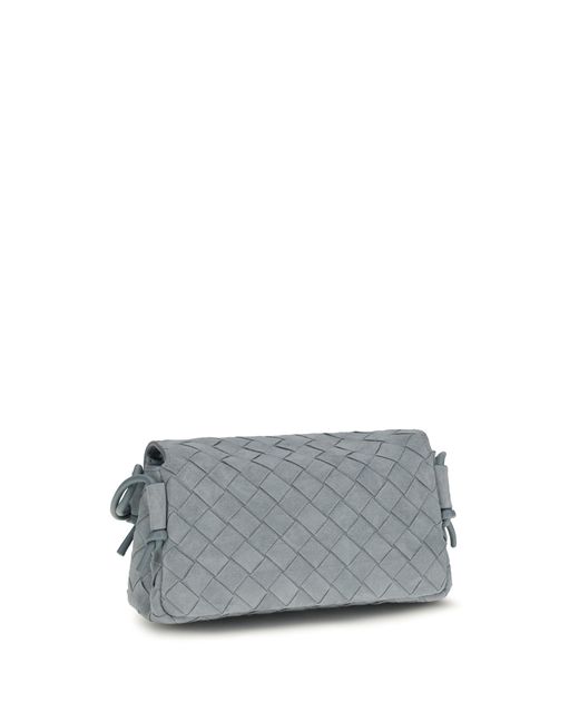 Bottega Veneta Gray Clutch Notturno Calf Leather Bags