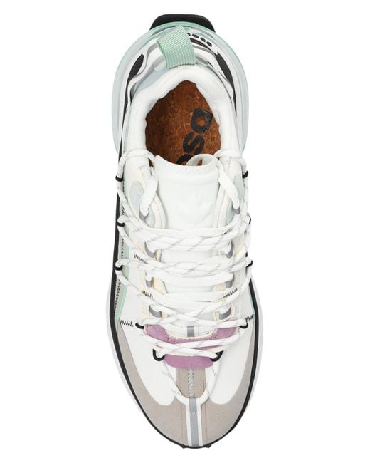 DSquared² White Bubble Sneakers